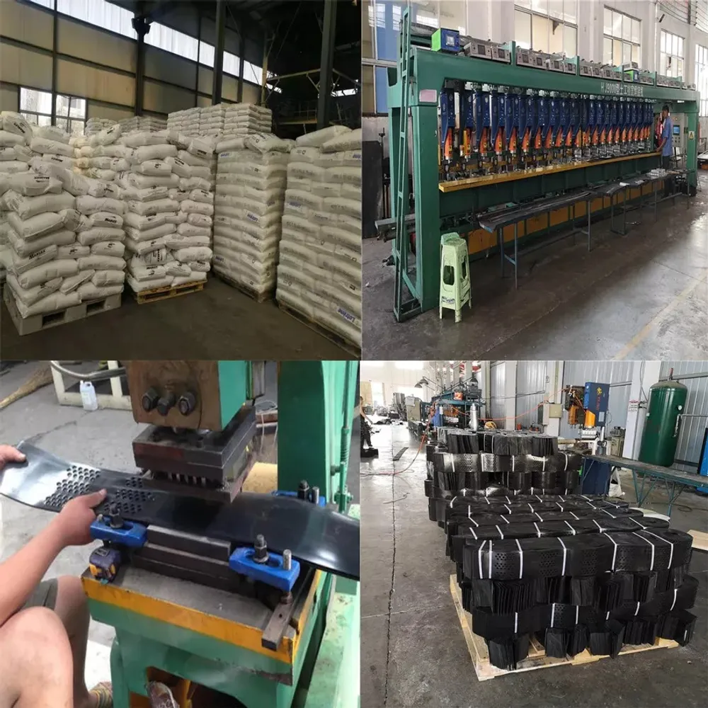 Smooth HDPE Geocell — Manufacturing