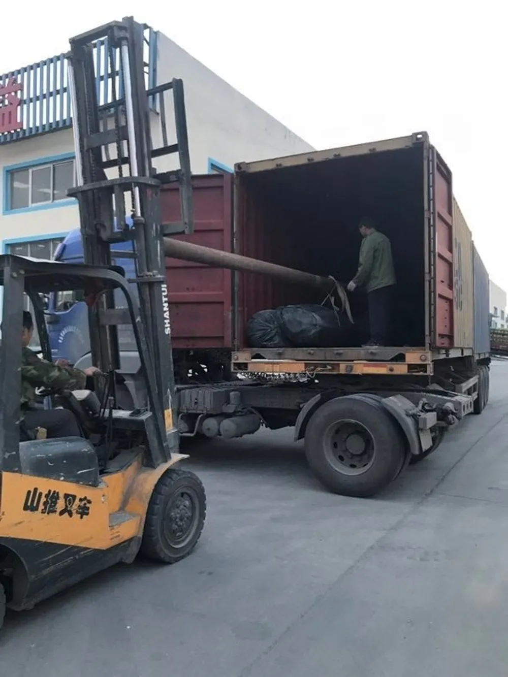 PE-Laminated GCL — Shipping & packaging