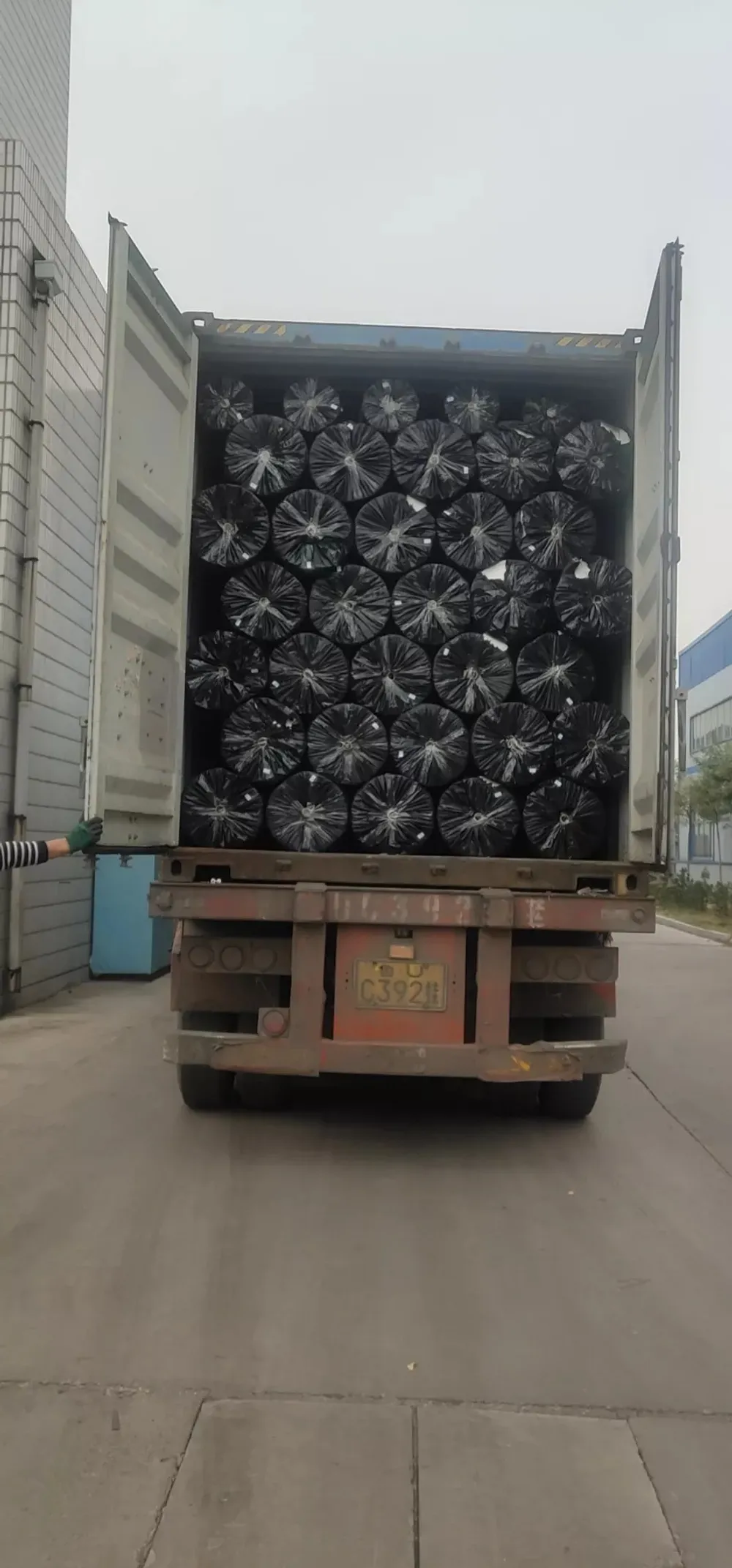 Polyester-PP Woven Geotextile — Shipping & packaging